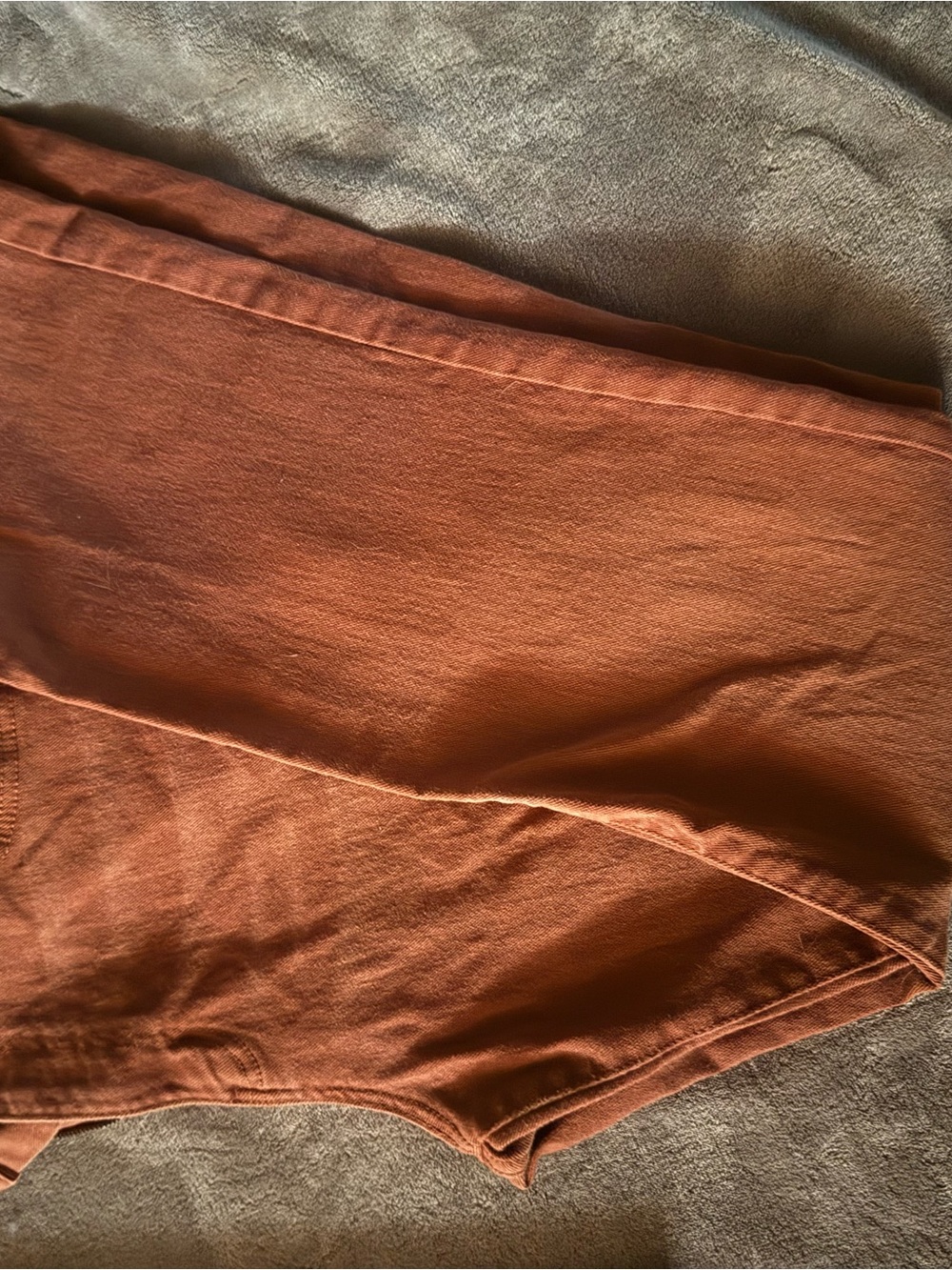 Time and Tru Women's Rust Brown Boot Cut Jeans Western Boho Sz 12 - Picture 2 of 11